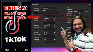 TIK TOK ki video edit karne ka tarika | EDIUS X grass valley  | 2023 #tiktok #tiktokviral #ediusx