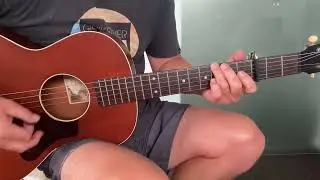 Missouri Waltz, flatpicking guitar