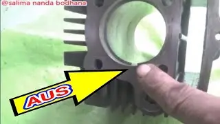 Penyebab mesin 4TAK berasap putih dan KLEP bunyi cetik cetik susah di stel