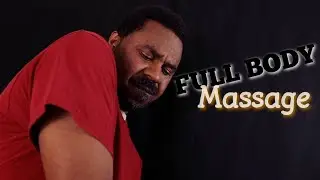 ASMR Full Body Massage with Pressure | Upper Body, Shoulders, Abdomen & Legs | Roleplay