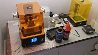 My First Week Resin 3d Printing || Testing Phrozen and Anycubic resin on Halo Miniatures
