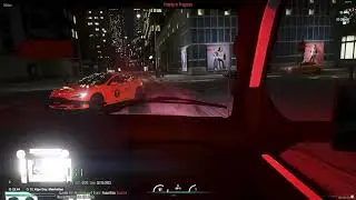 MTAPD & FDNY RESPONDING TO A BUS INTO A SINKHOLE (NYCRP)