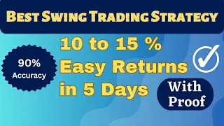 Best Swing Trading Strategy | Swing Trading Strategy in Hindi | Options | Stocks | Super Strategy