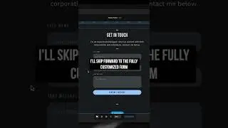 How to add a form to a #Framer site #shorts