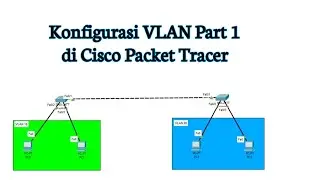 Konfigurasi VLAN di Cisco Packet Tracer