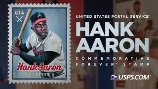 USPS  #hankaaronstamp