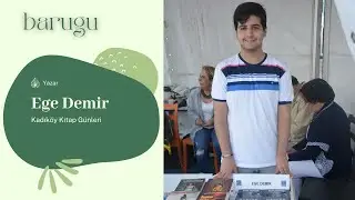 Ege Demir - Kadıköy Kitap Fuarı - Tepe Nautilus - İstanbul