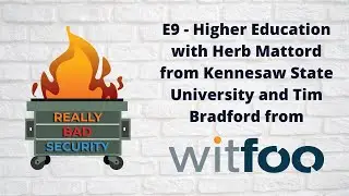 E9 - Really Bad Security - Higher Education - Witfoo