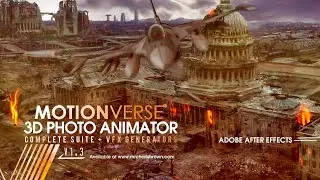 Professional 2D to 3D Photoshop Animator │MotionVerse Explainer