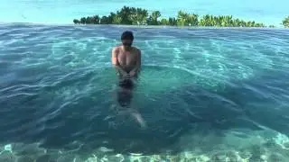 Batu Batu.  Milana  swimming