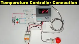 How to do Temperature Controller Connection with thermocouple @TheElectricalGuy