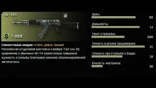 Обзор оружия в Warface: АК-103 (Урон 80)