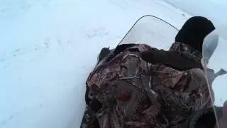 покатушки на снегоходе YAMAHA