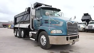 2016 Mack Dump Truck Tri Axle Half Round