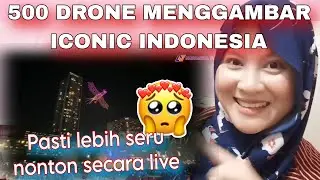 MALAYSIAN REACT TO INDONESIA | 500 DRONE HIASI LANGIT JAKARTA PADA TAHUN BARU 2024