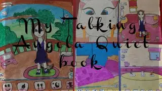 My Talking Angela Quiet Book|| Paper Quiet Book Short Start|| My Talking Angela Quiet Book||
