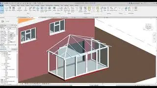 15  Creating a Glazed Roof on a Conservatory in Revit