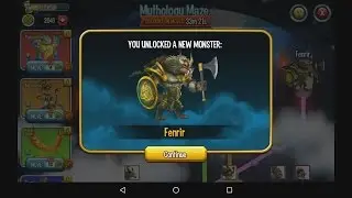 Mythology Maze - Fenrir unlocked 100%