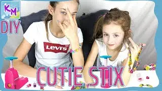 DIY // Делаем Своими Руками Браслеты //  Фабрика резинок CUTIE STIX