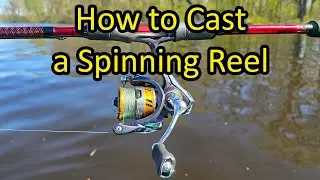 How to Cast and Use a Fishing Rod for Beginners - Open Faced Spinning Reel