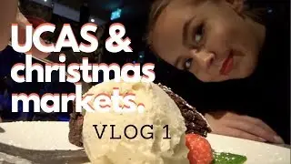 Manchester UCAS Fair and Christmas Markets 2018 // Vlog 1