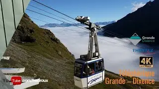 Téléphérique de la Grande – Dixence montée août 2021