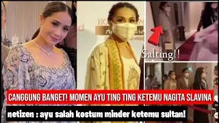 Canggung Banget! Momen Ayu Ting Ting Bertemu Nagita Slavina nikahan atta aurel, netizen : ayu salah