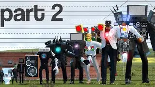 ALL SKIBIDI CAMERAMAN BOSSES SIZE COMPARISON In Garry's Mod!