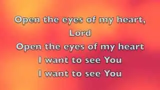 Open the Eyes of my Heart