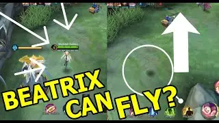 Beatrix can fly? BEATRIX HAS FLYING EFFECT SKIN Stellar Brilliance Prime Skin MLBB