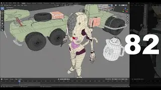 82. work in progress(Blender 3D)