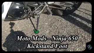 Moto Mods - Ninja 650 - Kickstand Foot