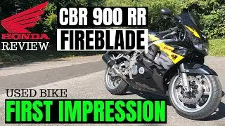 HONDA FIREBLADE | 900RR | Review | First impression