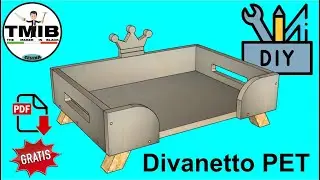 Divanetto PET Fai da te DIY, il tuo piccolo amico a 4 zampe te ne sarà grato