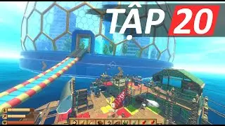 Game sinh tồn RAFT 2021 #20 - Khám phá bí ẩn đảoTangaroa siêu to khổng lồ