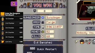 EtG Speedrun Rainbow Blessing Any% (06:22) [WR]