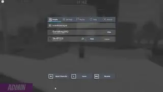 Roblox Crime City | Development Progress | Custom Pause Menu