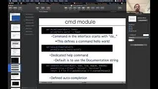 PyHEP 2021: Create the shell experience thanks to cmd module
