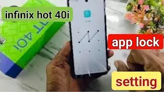infinix hot 40i me app lock kaise kare | infinix hot 40i app lock setting