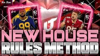BEST NEW METHOD TO BEAT THE HOUSE RULES EVENT FAST!! | GET A FREE SERIES REDUX PLAYER MADDEN 20!
