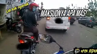 BAPAK INI TIBA TIBA MAU NGAJAKIN RIBUT!  | MOTOVLOG INDONESIA