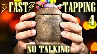 *ASMR*⚡️FAST⚡️TAPPING 4 | binaural + no talking | Percussive Sounds ASMR