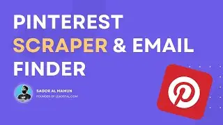 Pinterest Scraper & Email Finder Tutorial | LeadStal
