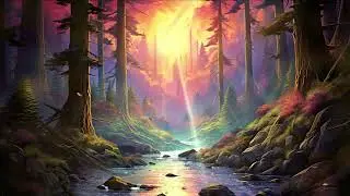 3D Forest Landscape | Radiant Reverie | #spanishmoss🎵