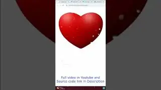 இதயம் 💜❤️ துடிக்கிறதே வாங்க CSS பழகலாம் #Coding #love #animation #CodingBootcamp வாங்க CSS பழகலாம்