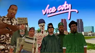 CJ y sus amigos se mudan a Vice City - GTA: San Andreas Loquendo.