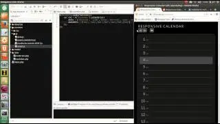 Calendario - installation du plugin Jquery (partie 1)