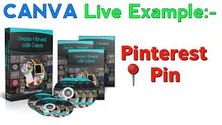 Module 15 | Create and Brand with Canva Live Example -  Pinterest pin