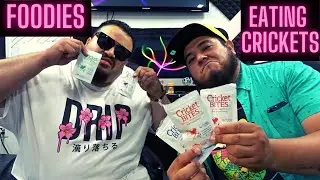 EATING FLAVORED CRICKETS!!! With Life Through Lens | Savor The Flavor | Episode 48