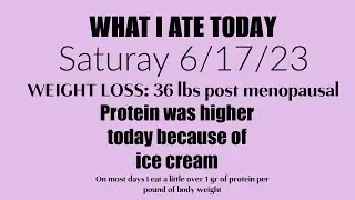 WHAT I EAT | LOST 36 LBS EATING THESE FOODS | POST MENOPAUSAL | #macrosmakeiteasier
